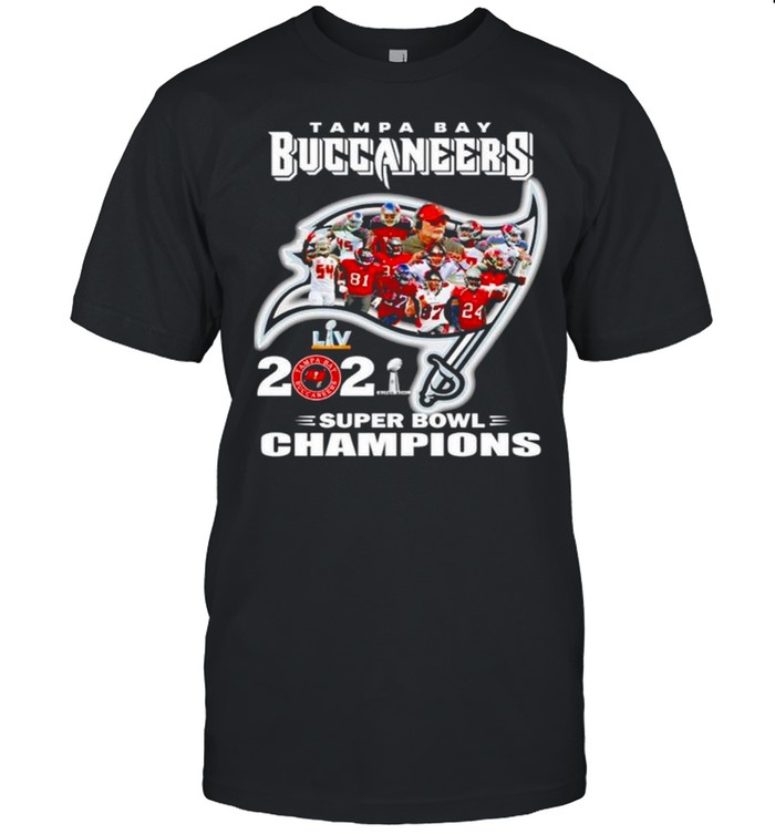 Tampa Bay Buccaneers 2021 super bowl champions shirt