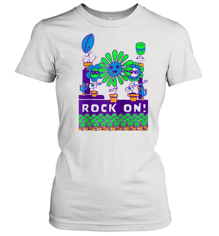 Rock On Heavy Metal Plant shirt Classic Women's T-shirt