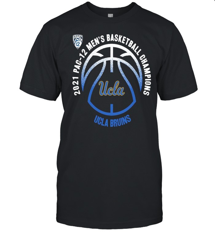 UCLA Bruins 2021 PAC-12 men’s basketball champions shirt