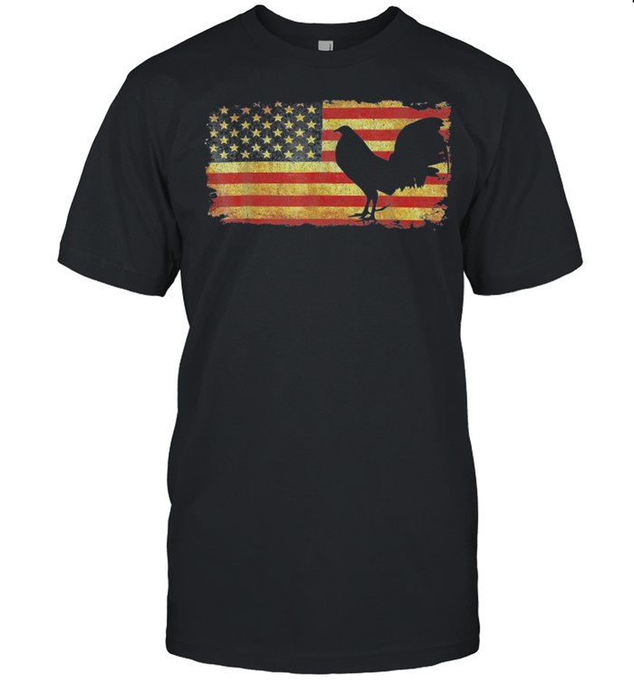 Chicken American Flag 2021 shirt