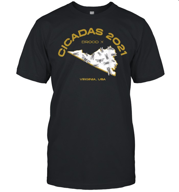 Virgina Brood X Cicada Invasion 2021 T-Shirt