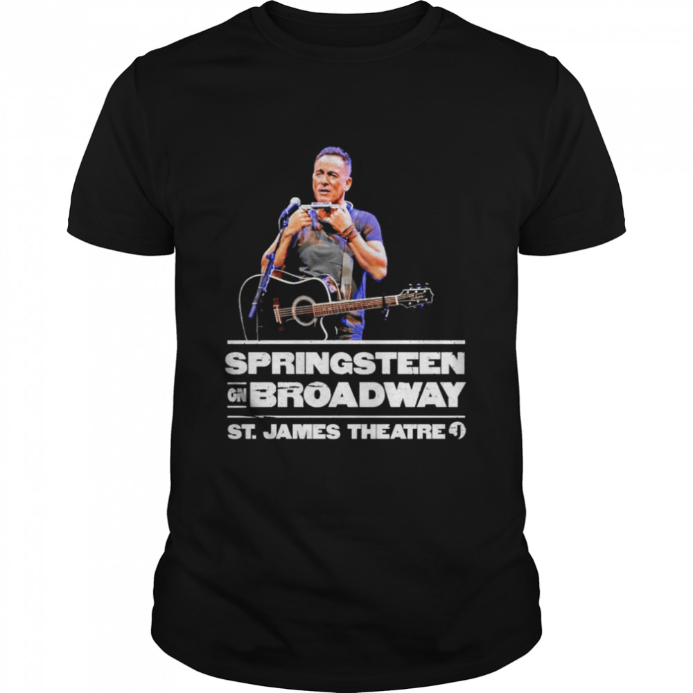 Springsteen on broadway St. James Theatre shirt