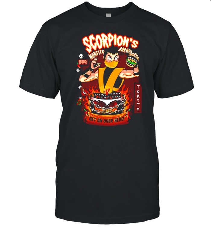 Scorpin’s Monster Burger get on over here shirt