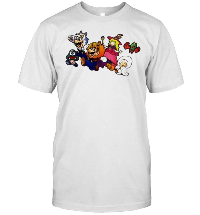 New Super Mario Nintendo Ny Exclusive Halloween Shirt