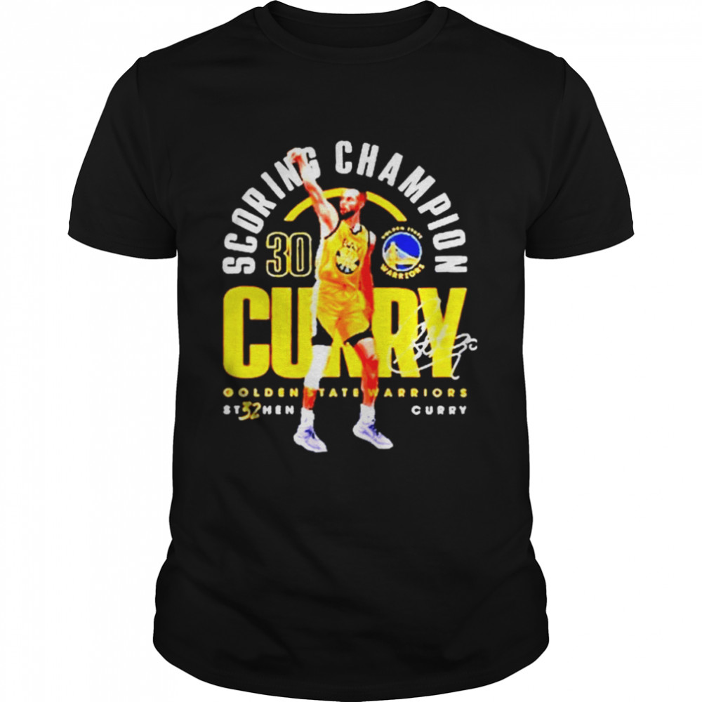 Golden State Warriors Stephen Curry 2021 Nba Scoring Champion shirt