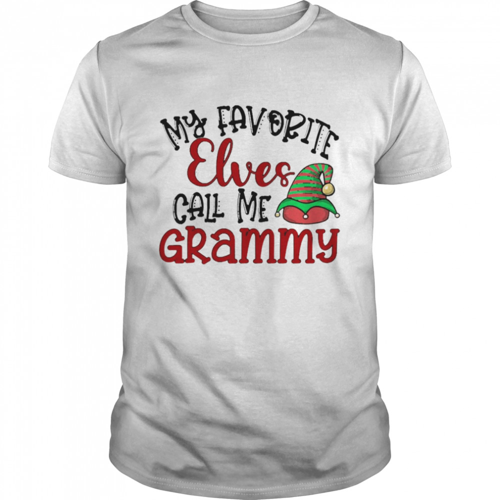 My Favorite Elves Call Me Grammy Christmas Sweater Shirt