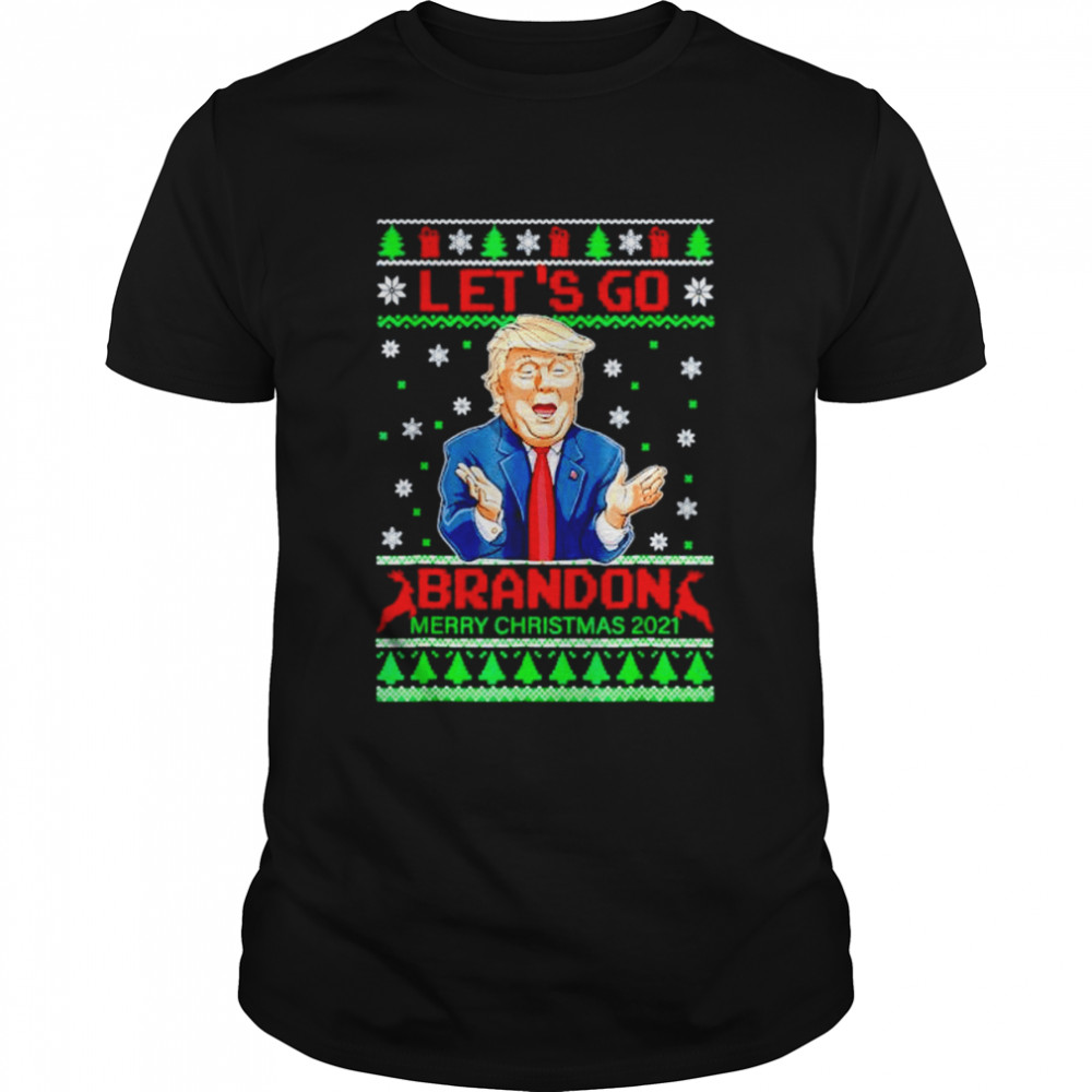 Lets Go Bandon Trump Merry Christmas 2021 shirt