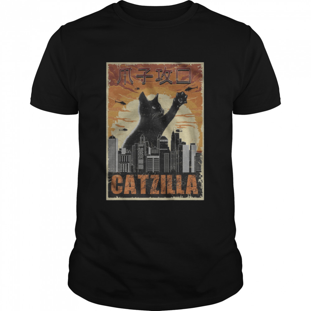 Catzilla shirt