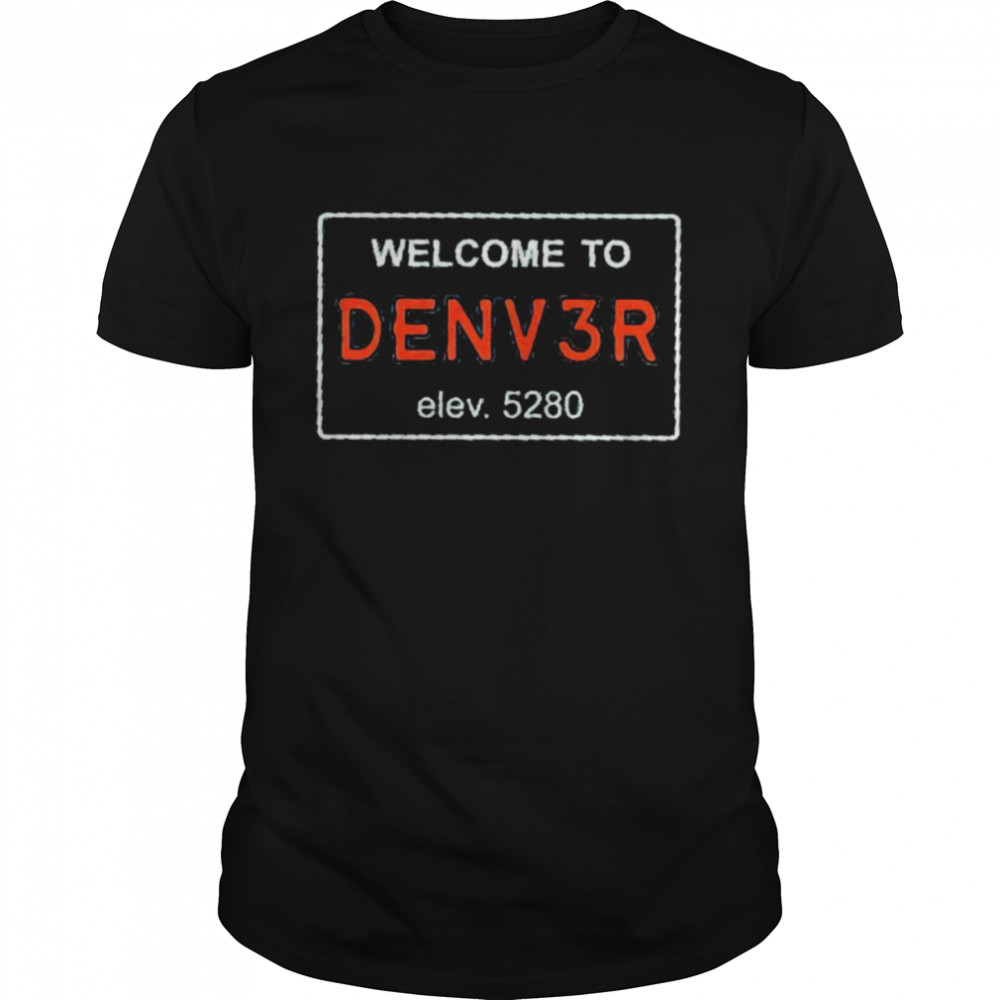 Russell Wilson welcome to Denver Broncos shirt