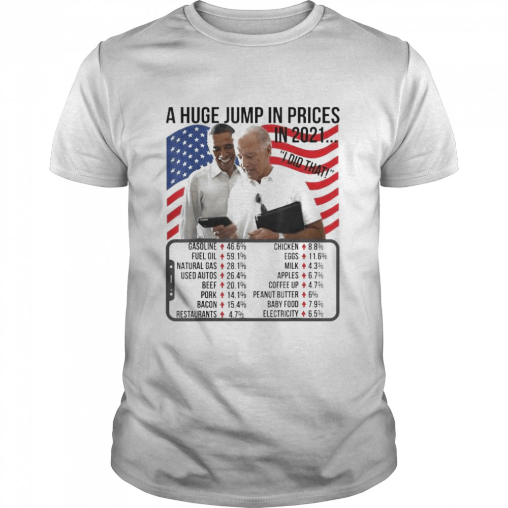 Biden high prices inflation bad economy gas supply chain dem shirt