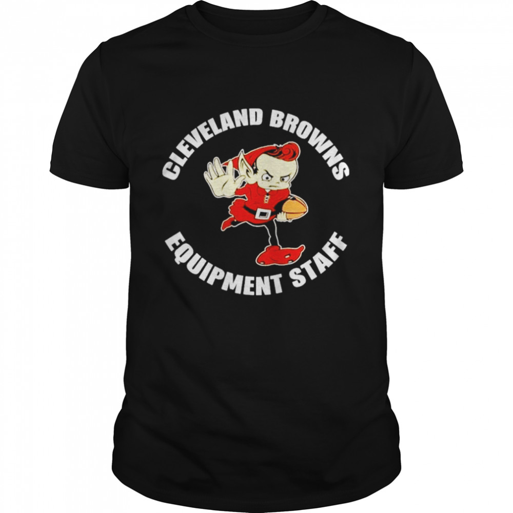 Cleveland Browns equipment staff shirt