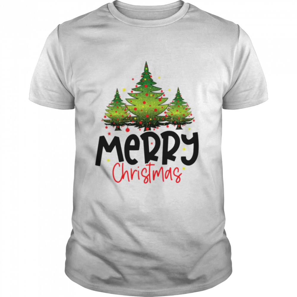 Aesthetic Design Christmas Trees shirt